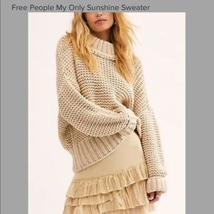Free People My Only Sunshine Sweater